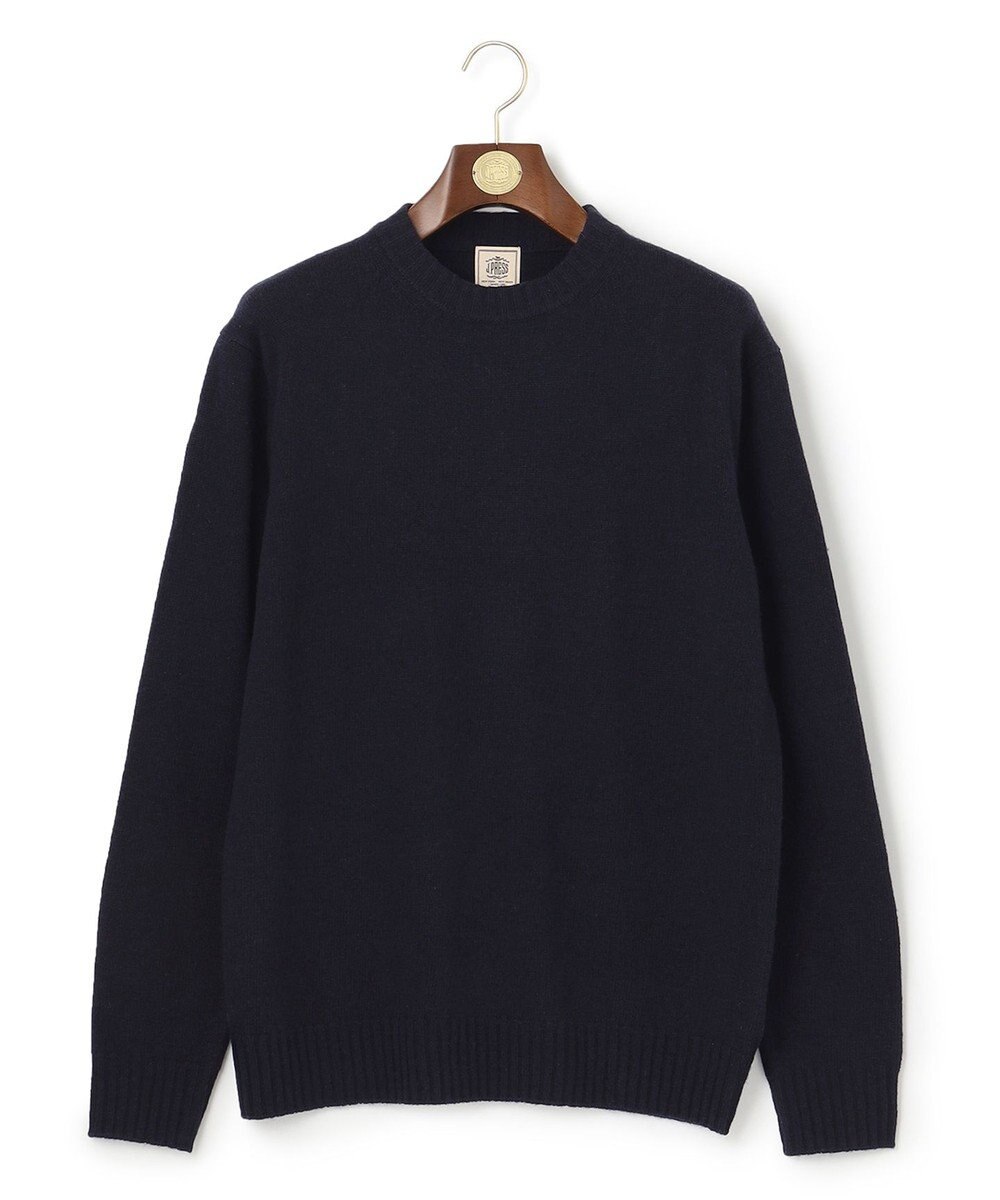 J.PRESS ニット 【Australian Merino Wool】インターシャクルー ニット