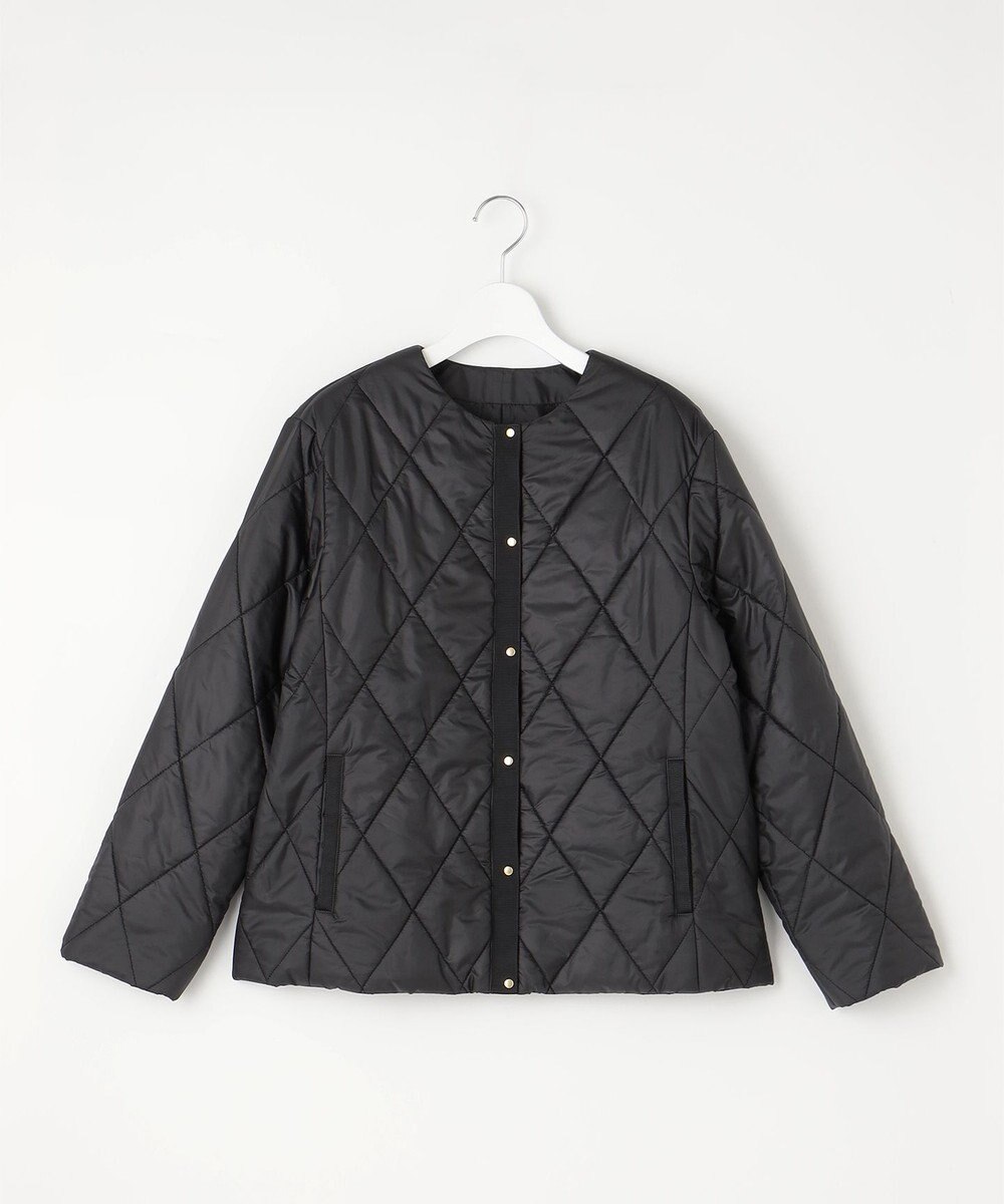 J.PRESS LADIES 【洗える】高密度タフタ キルティング ショート コート 