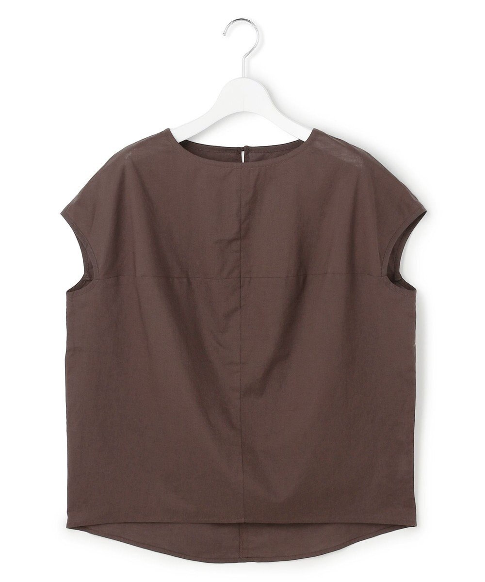 J.PRESS YORK STREET 【WOMEN】コットンドロップショルダー ブラウス 