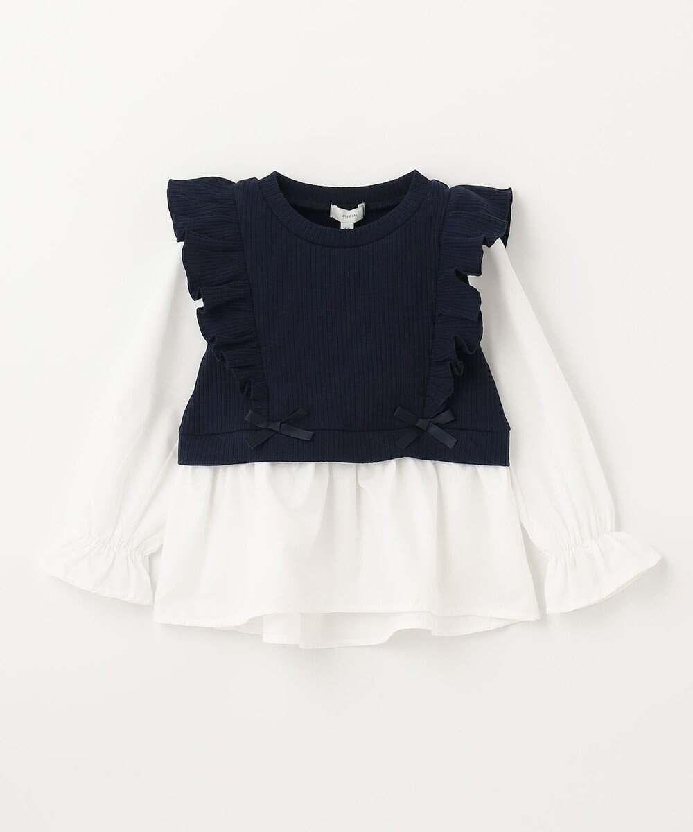 ANY KIDS レイヤード ブラウス 