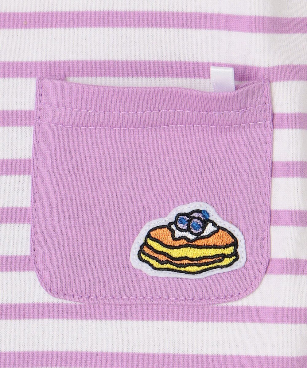 ANY KIDS 【ke ke ke】GOOD MORNING 長袖ボーダーＴシャツ 