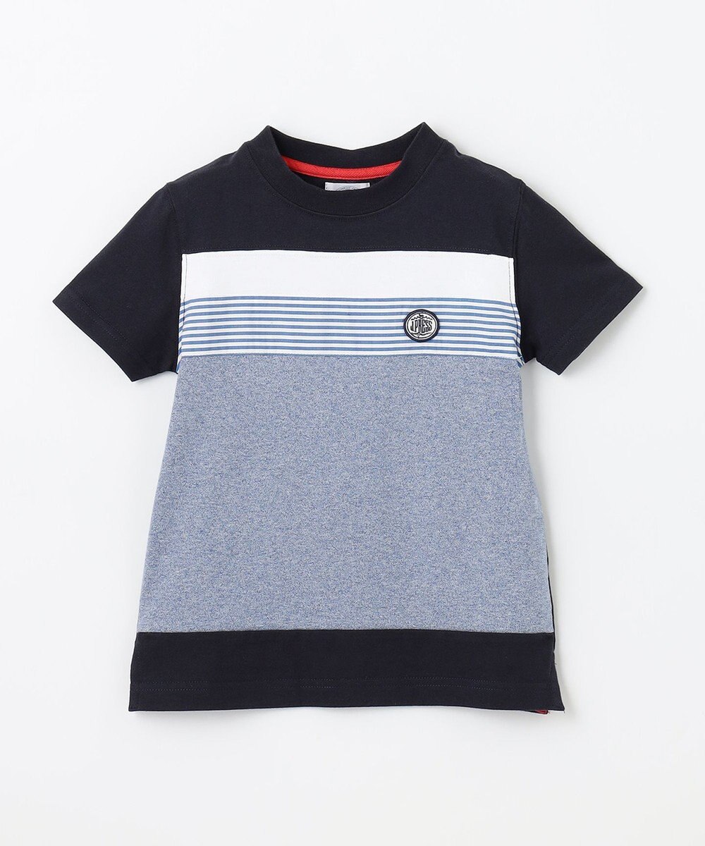 J.PRESS KIDS 【110-130cm】40/2 天竺ブロッキング Ｔシャツ 