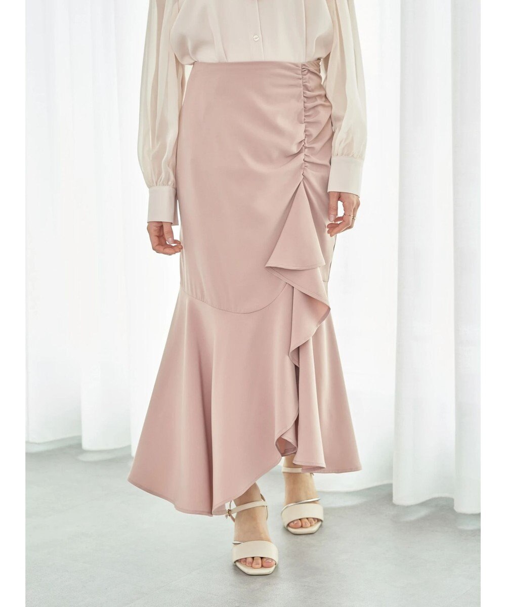 earth music&ecology 切り替えラッフルスカート 