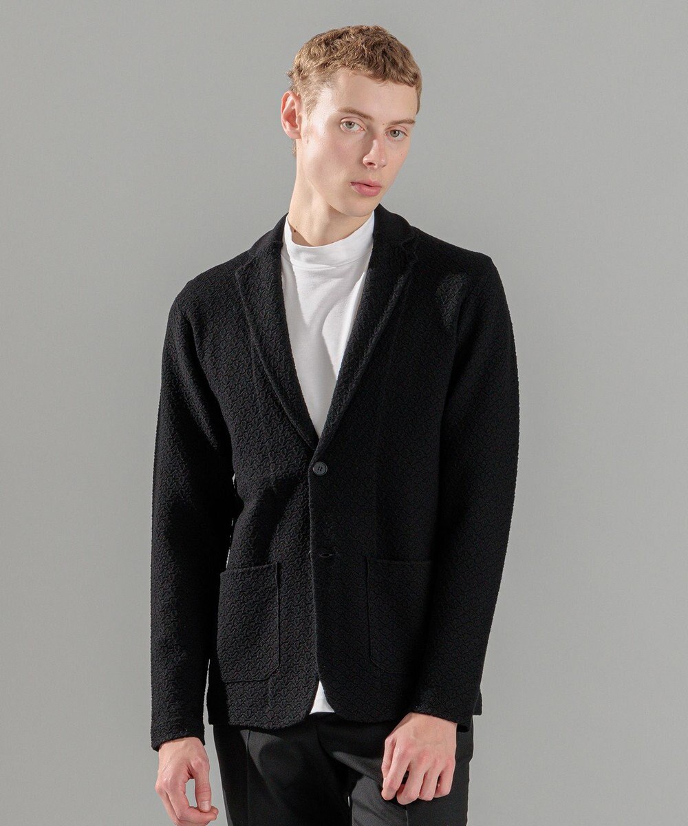 JOSEPH HOMME 新型【洗える】ヴィスコースリンクス 　ニットジャケット 