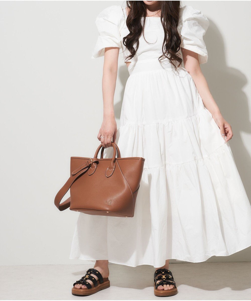 LA BAGAGERIE 【maison vert】 【シュリンク合皮・軽量】変形2WAYバッグ 