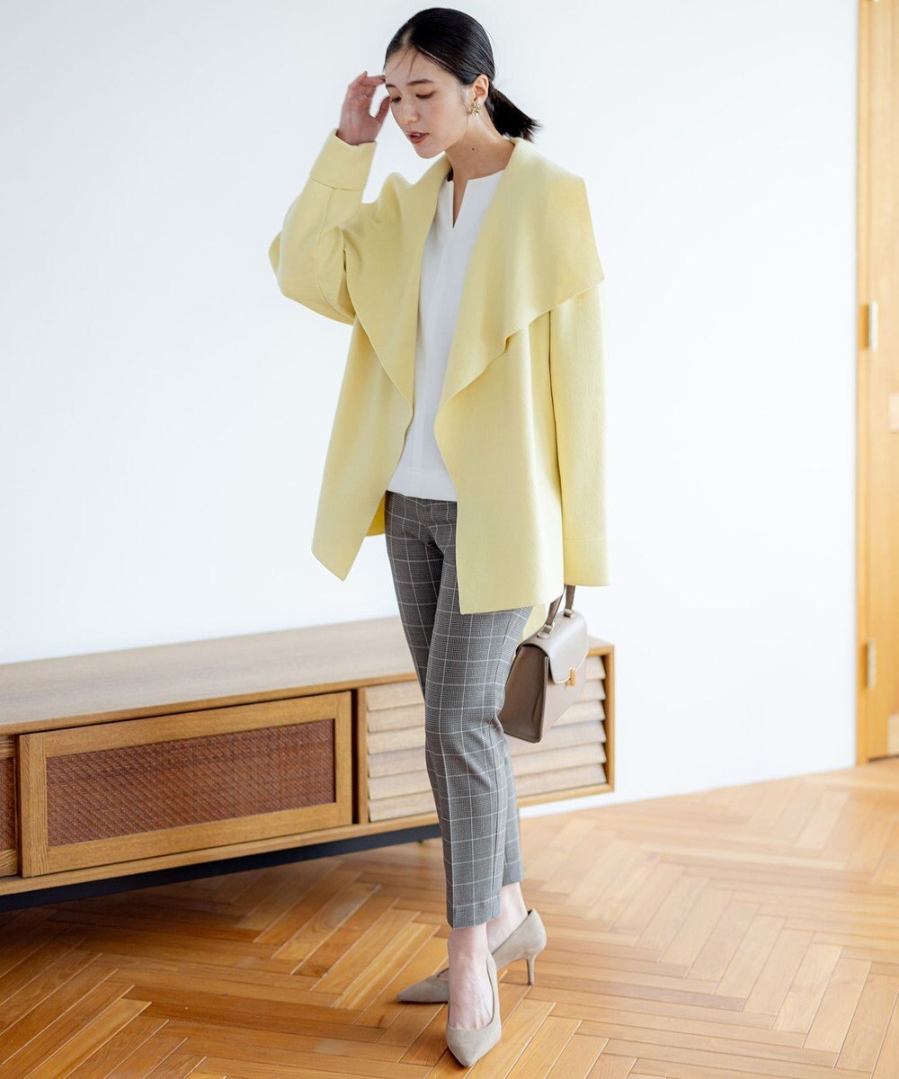 組曲 【軽羽織】ショールカラー カーディガン 