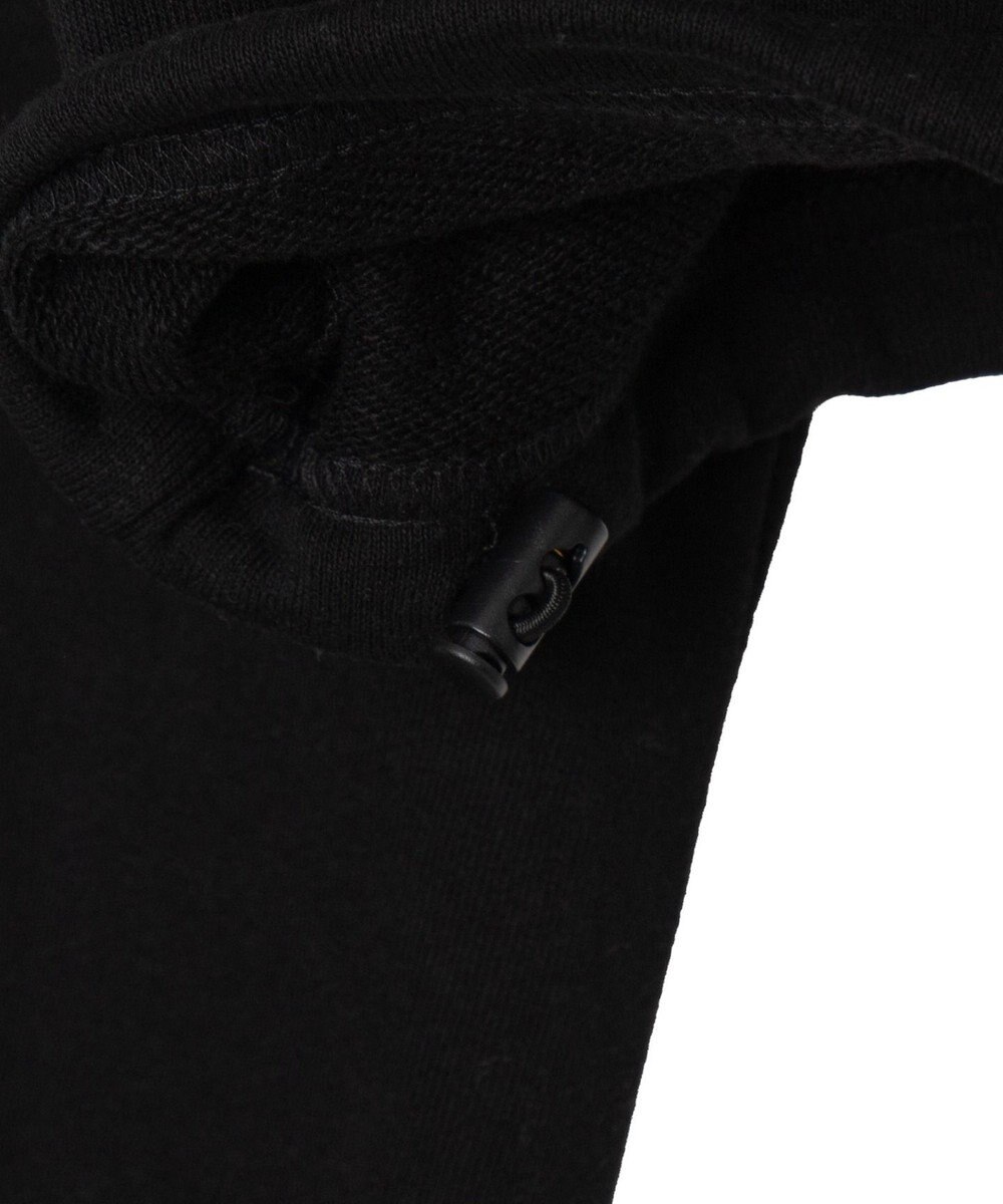 WEGO 刺繍ハーフジップショートスウェット 