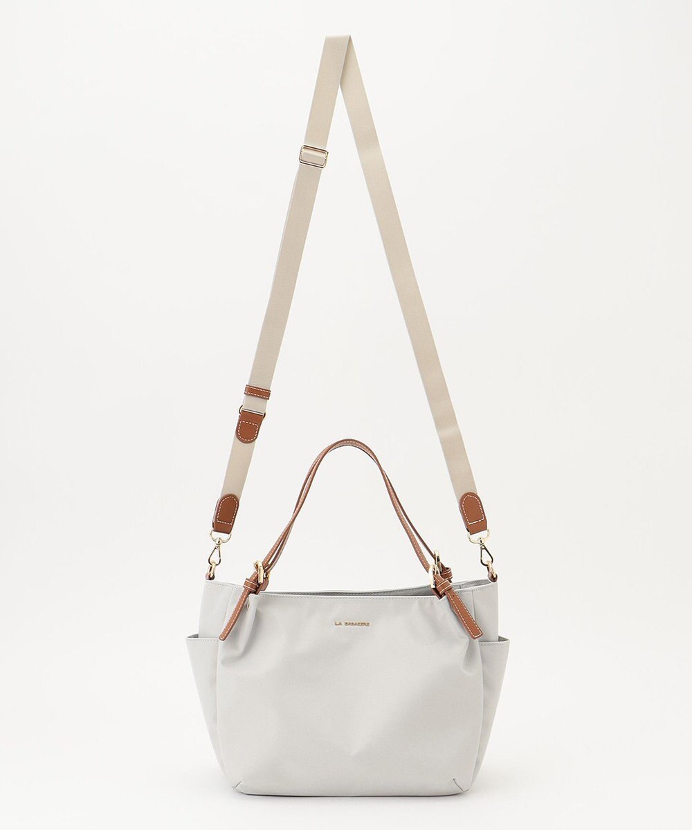 LA BAGAGERIE ポリエステルキャンバス　2WAYミニトート 