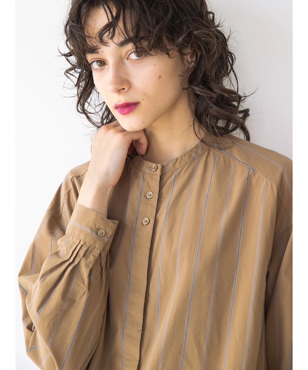 AMERICAN HOLIC バンドカラーシャツワンピース 