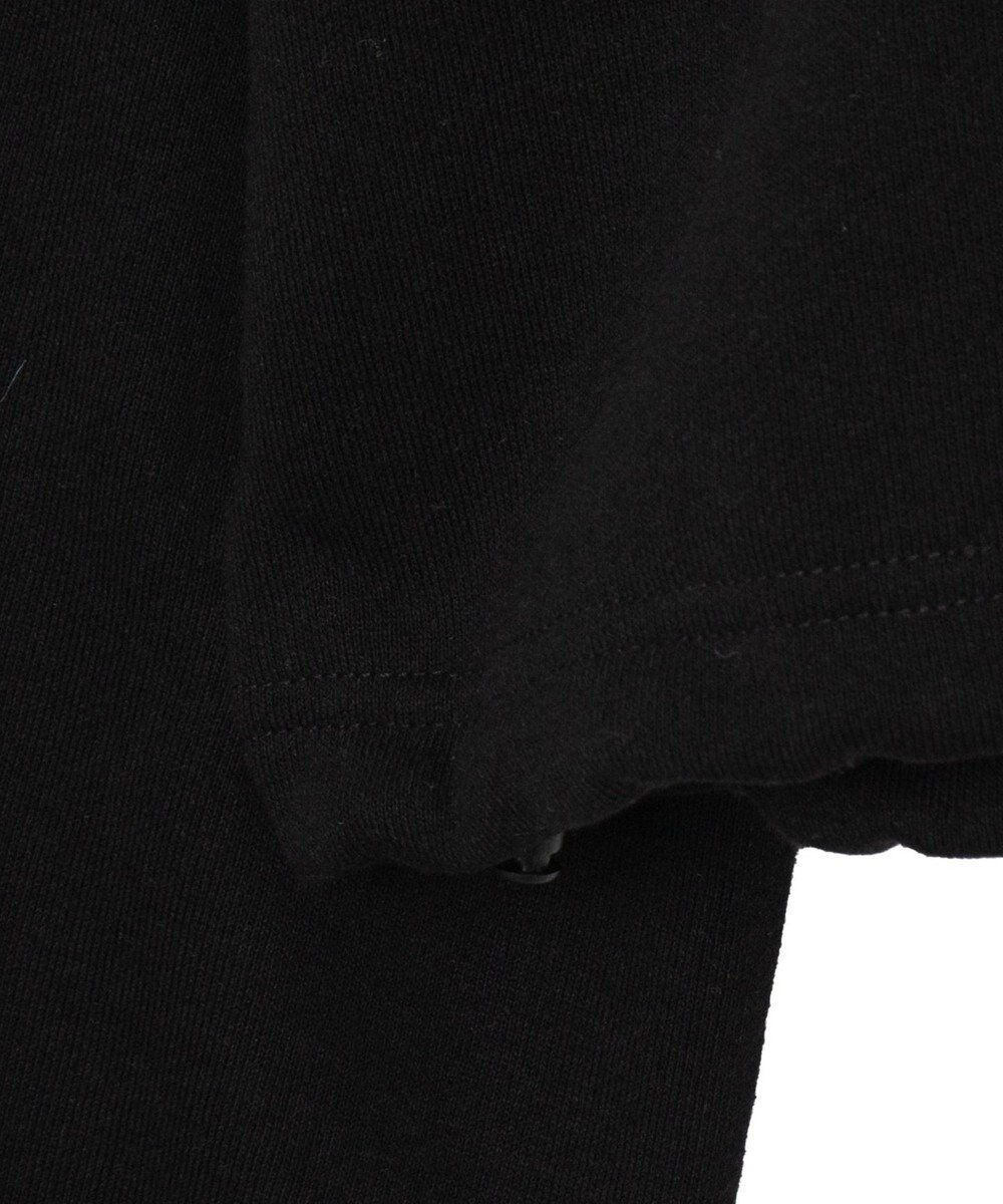 WEGO 刺繍ハーフジップショートスウェット 