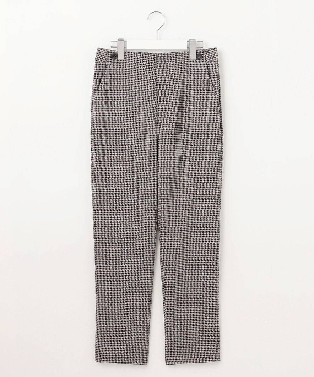 J.PRESS LADIES S 【洗える】30/2 TR ドビー ガンクラブ テーパード パンツ 