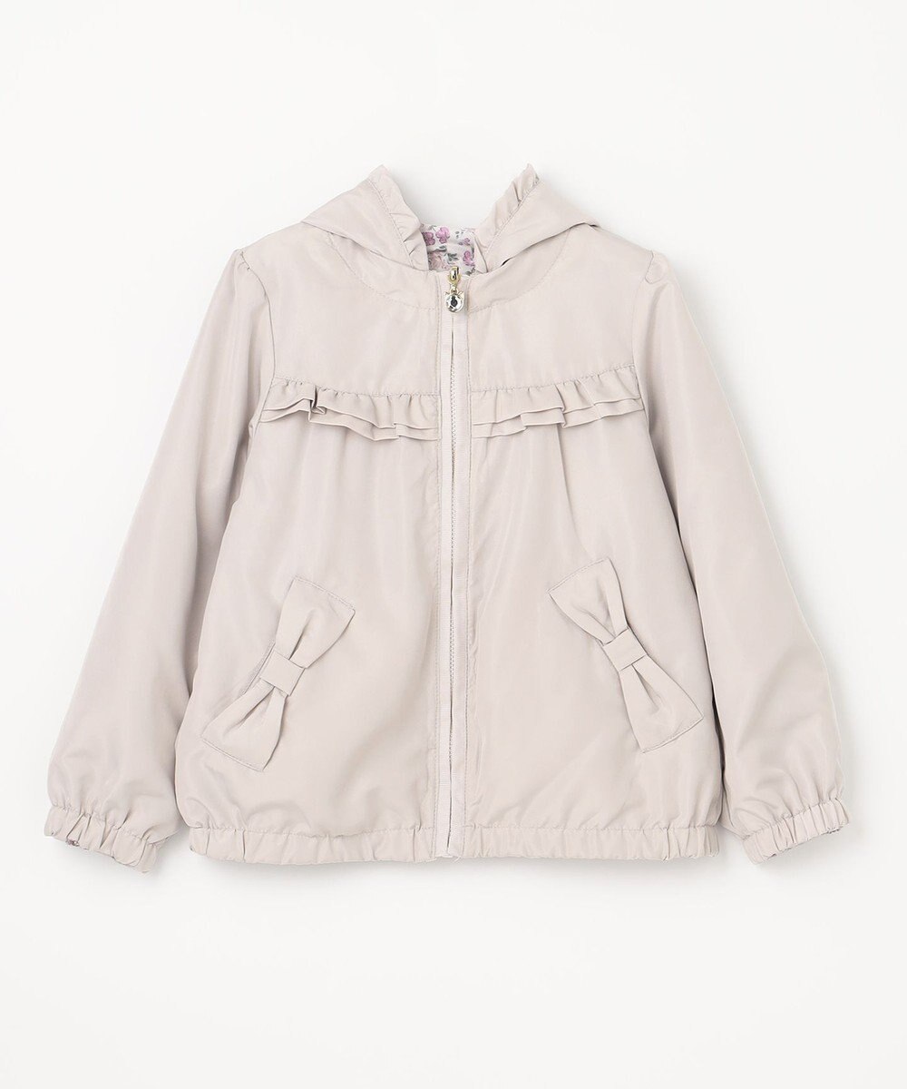 ANY KIDS フード取り外し リバーシブル ブルゾン 