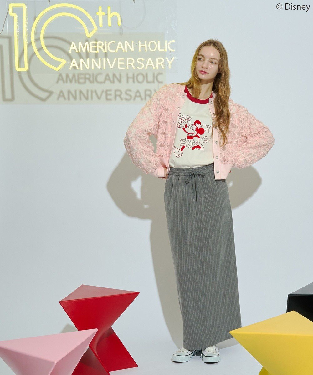 AMERICAN HOLIC 【Mickey&Friends】フロッキーリンガーT 