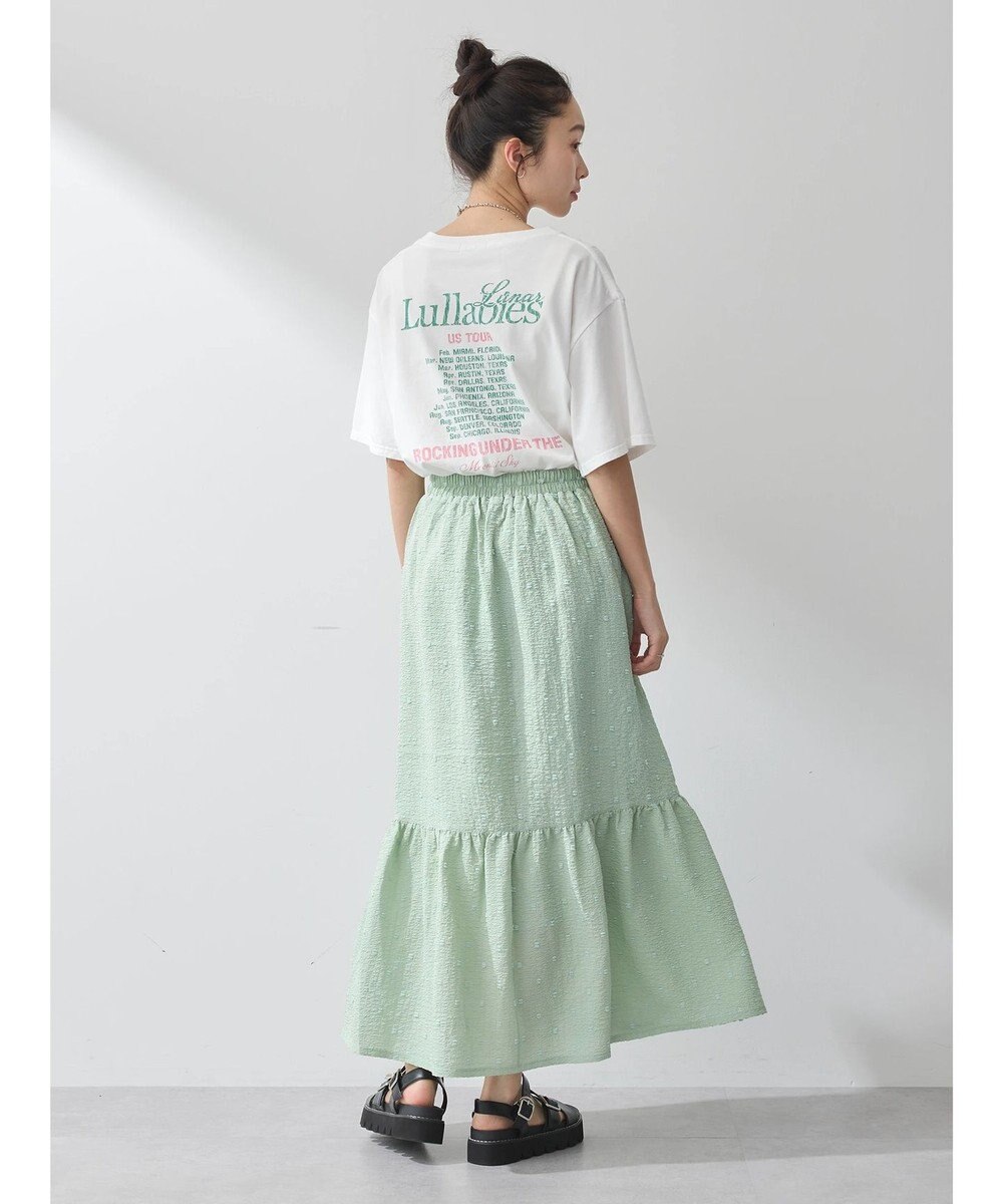 earth music&ecology ドットドビーフレアスカート 