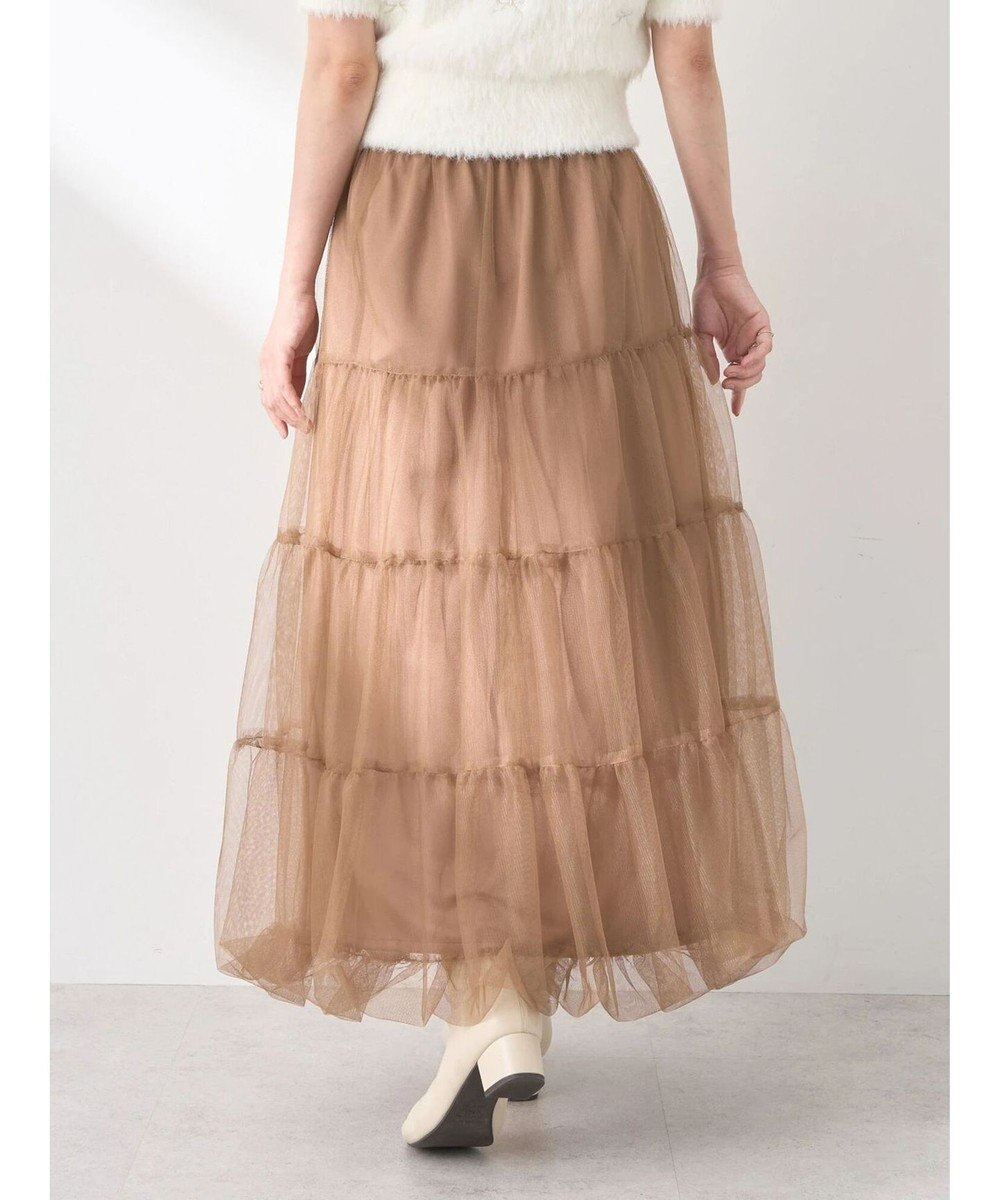 earth music&ecology チュールバルーンスカート 