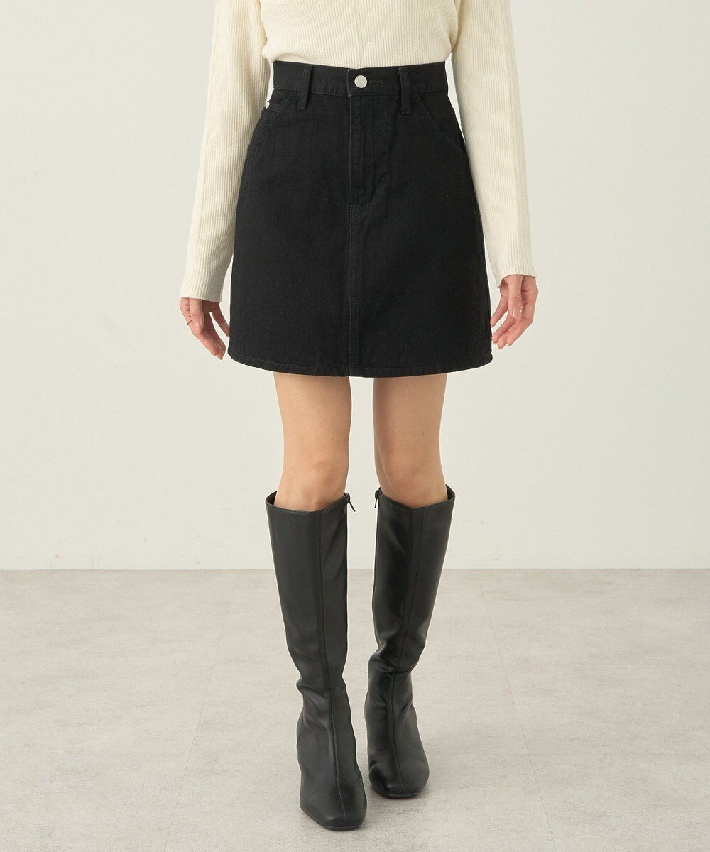 earth music&ecology Ｌｅｅ×ｅ．ｍ．ａ．ｅデニムミニスカート 
