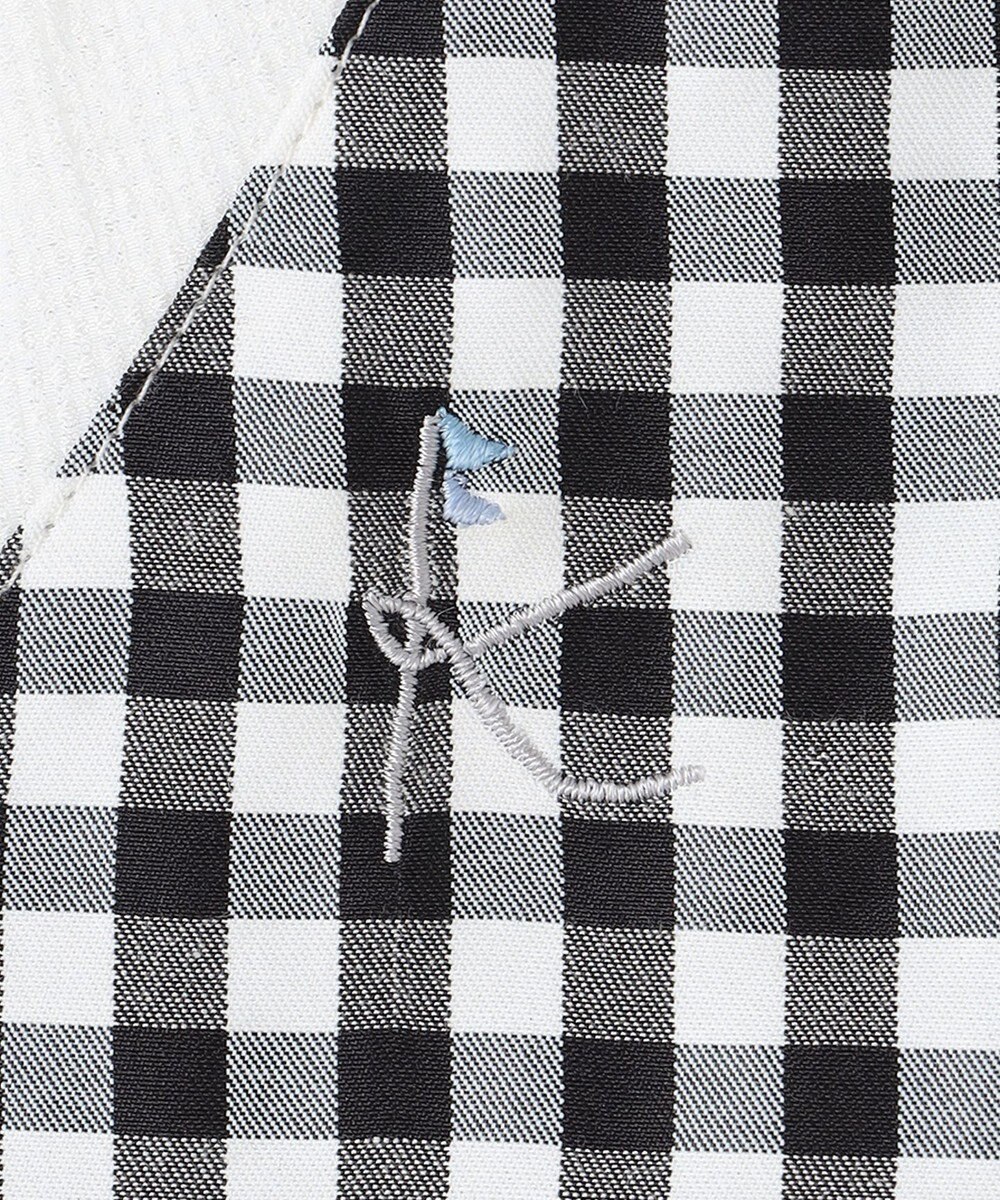 組曲 KIDS 【110-140㎝】ギンガムドッキング ワンピース 