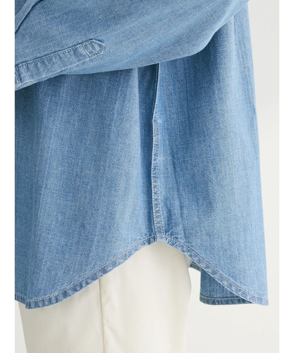 Green Parks ライトオンスデニムＢｉｇシャツ 