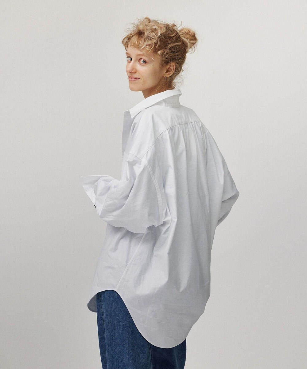 LENO OXFORD SHIRTS《UNISEX》オーバーサイズレギュラーカラーシャツ 