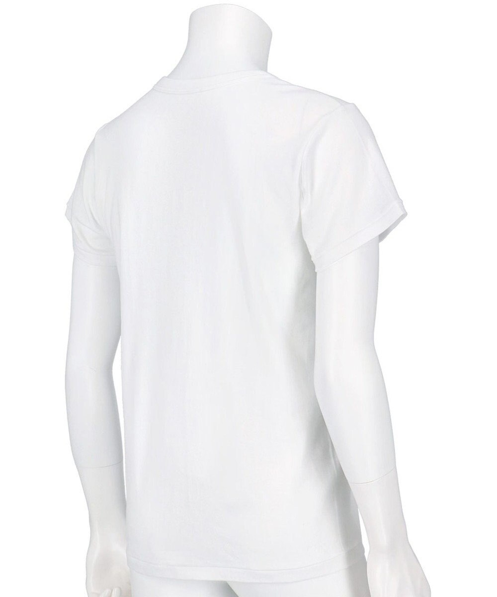 WACOAL MEN インナーシャツ 【2枚組】 3分袖 半袖 綿100%(本体) 伸縮性 肌着 下着 インナー 白 メンズ GL3500 /ブロス バイ ワコールメン 