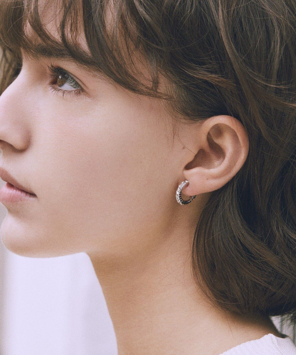 Maison de FLEUR ２Ｗａｙパールビジューイヤリング 