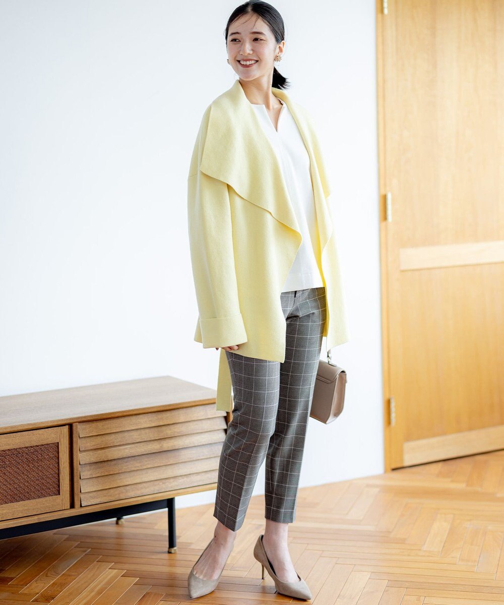 組曲 【軽羽織】ショールカラー カーディガン 