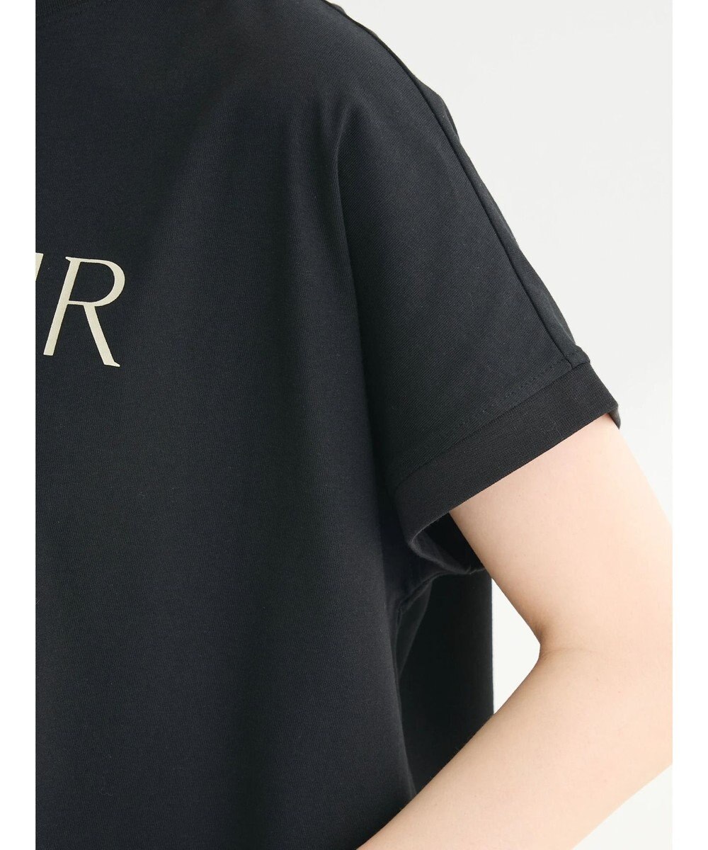 Green Parks 汗染み防止フレンチスリーブロゴＴシャツ 