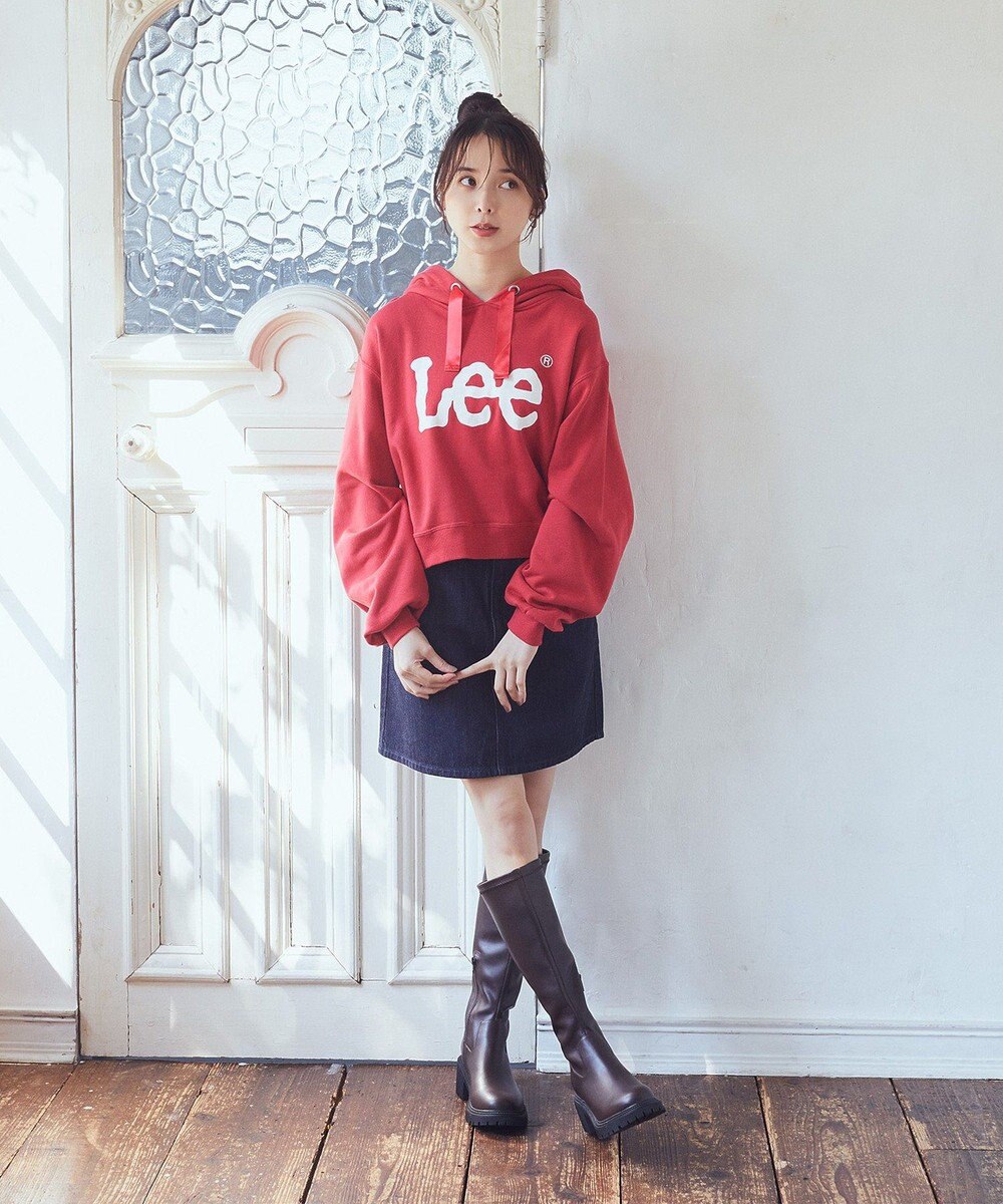 earth music&ecology Ｌｅｅ×ｅ．ｍ．ａ．ｅデニムミニスカート 