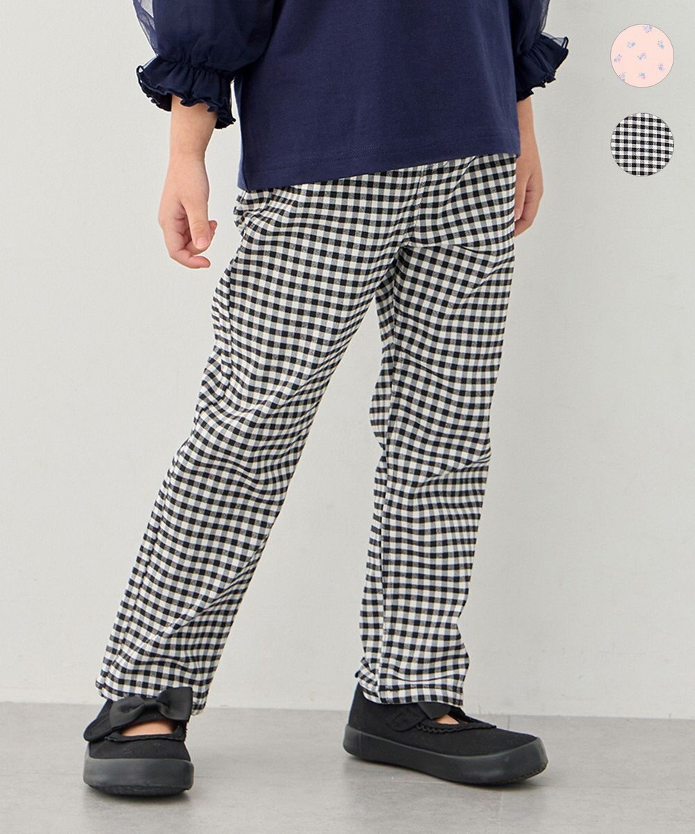 ANY KIDS 【洗濯機可能】ときめきストレッチ 総柄パンツ 