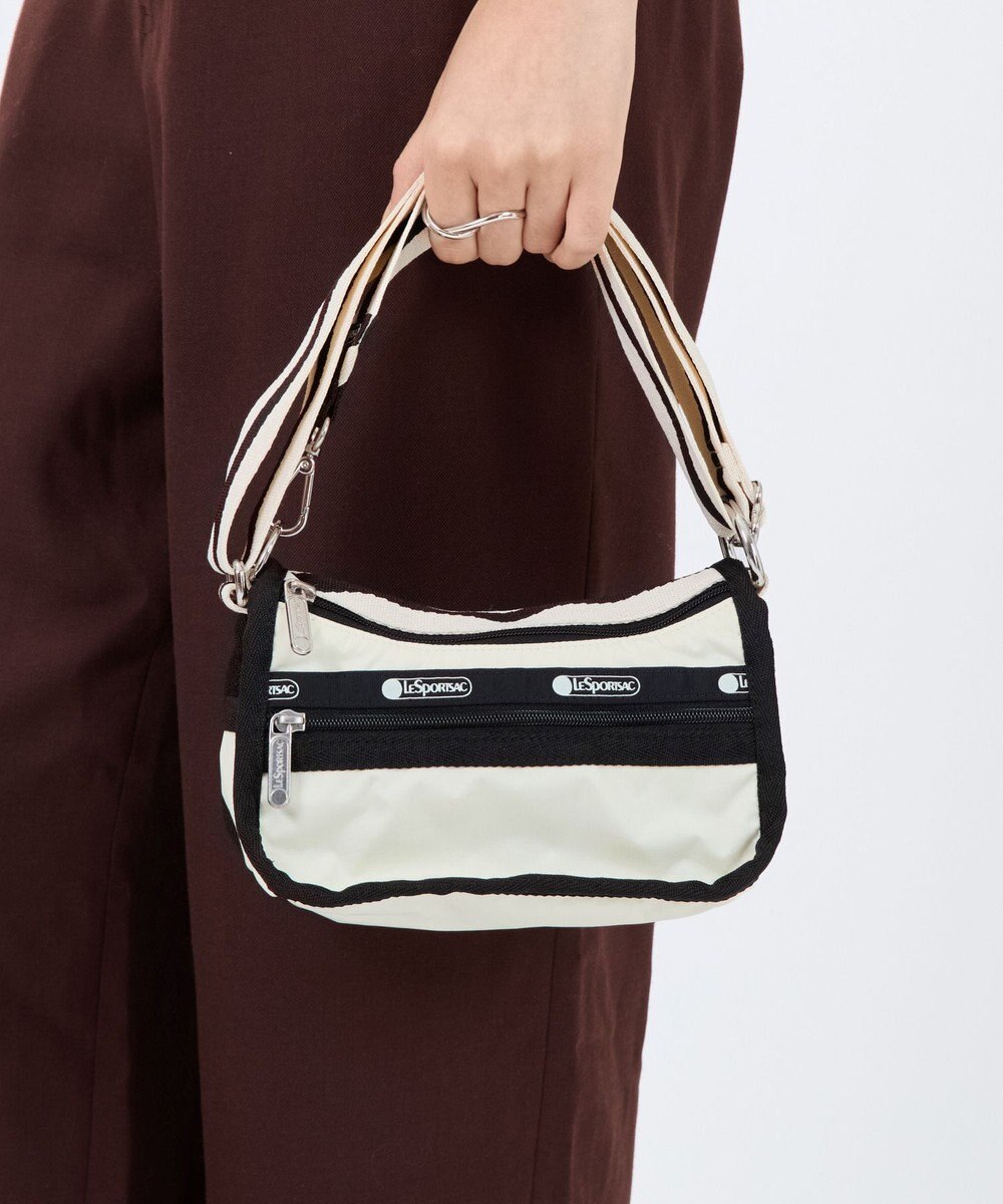 LeSportsac SMALL LOAF CROSSBODY/スペクテイターサンドバー/ブラック 