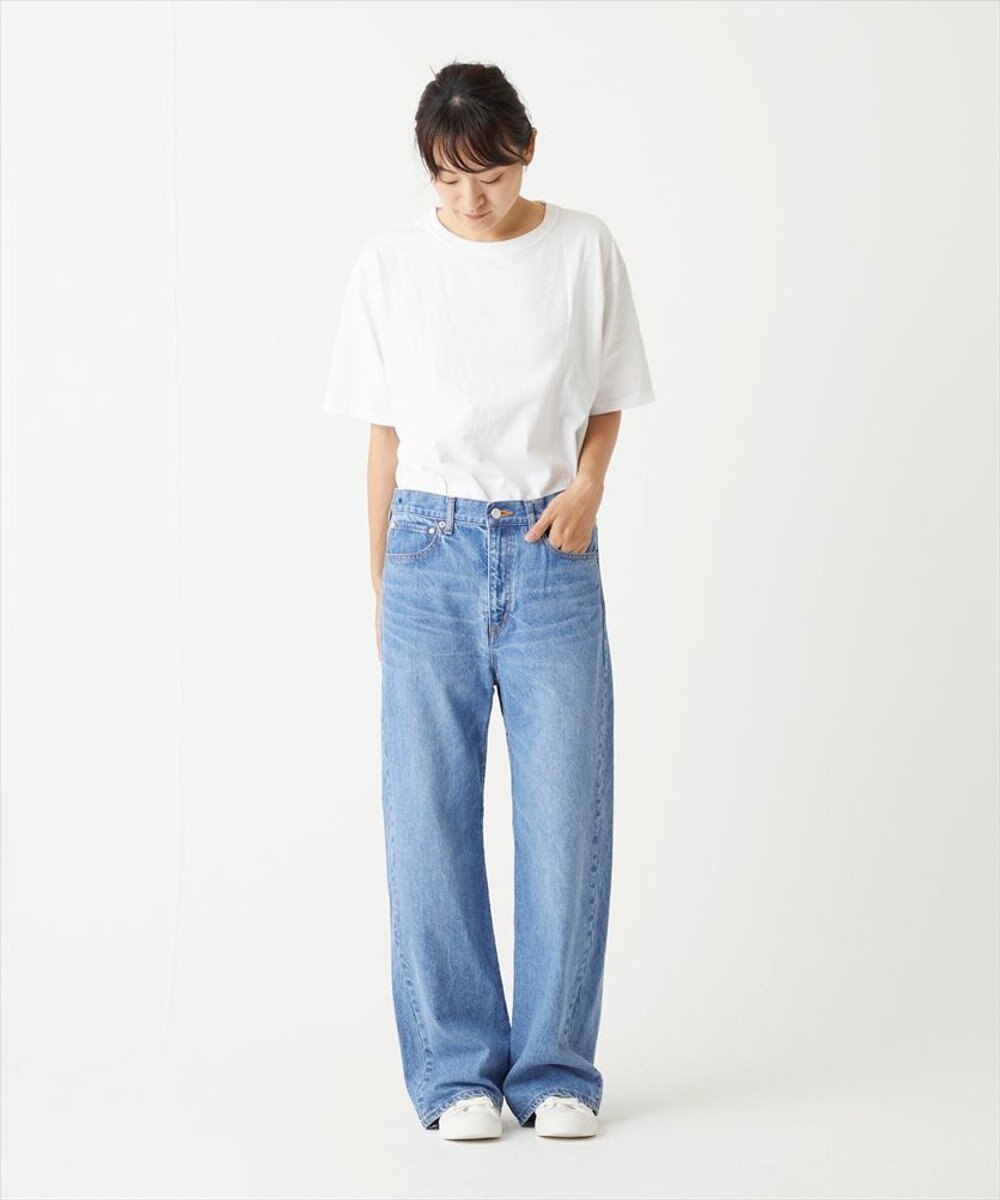 caqu sagging baggy ワイドシルエットデニム 