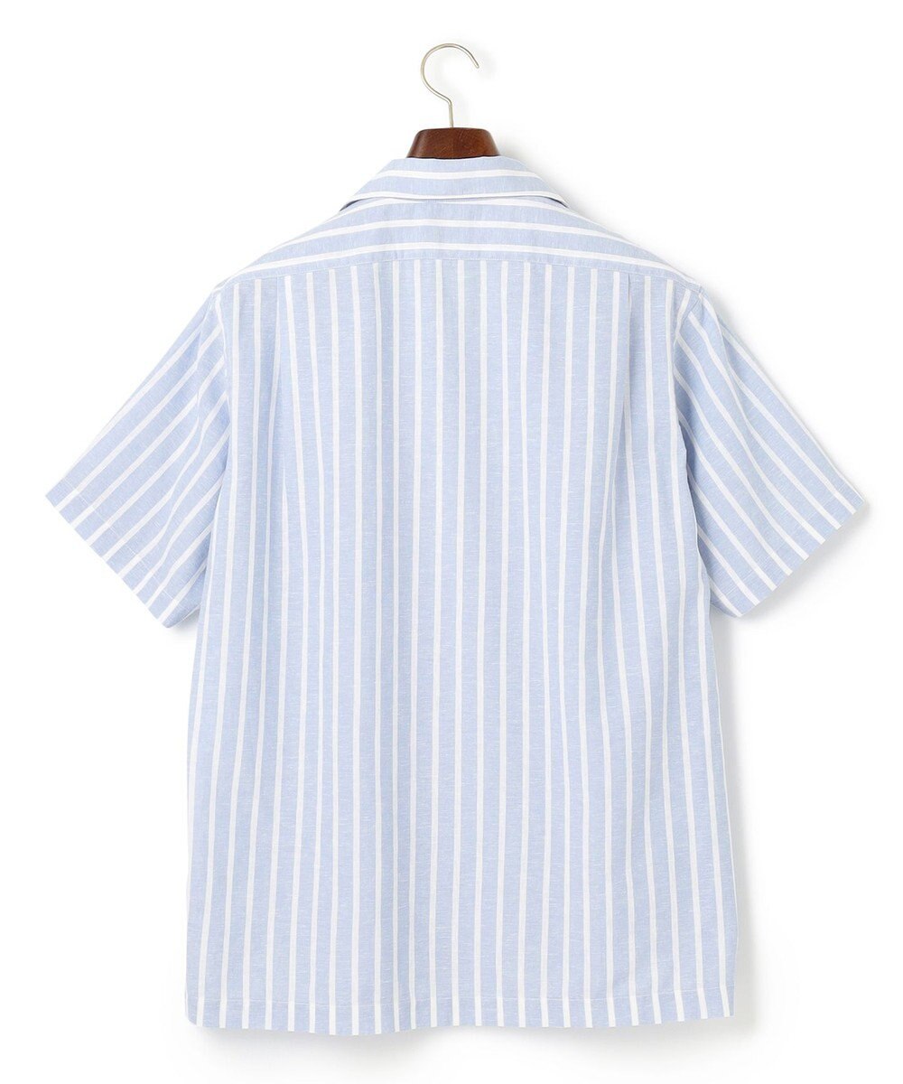 J.PRESS MEN 【HYBRID LINEN】オープンカラーシャツ 