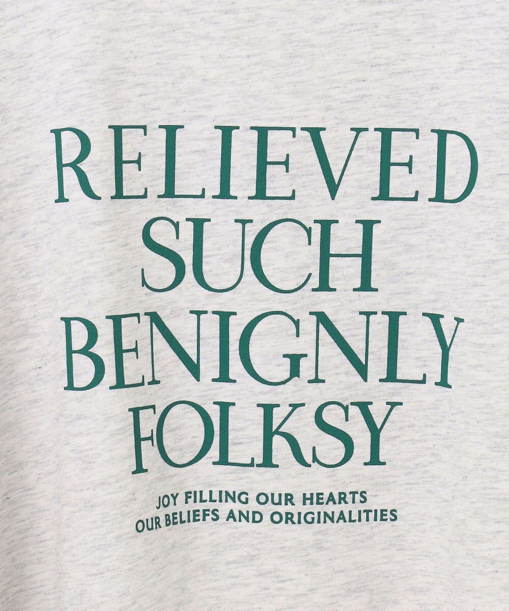 ANY フレンチスリーブロゴTシャツ 