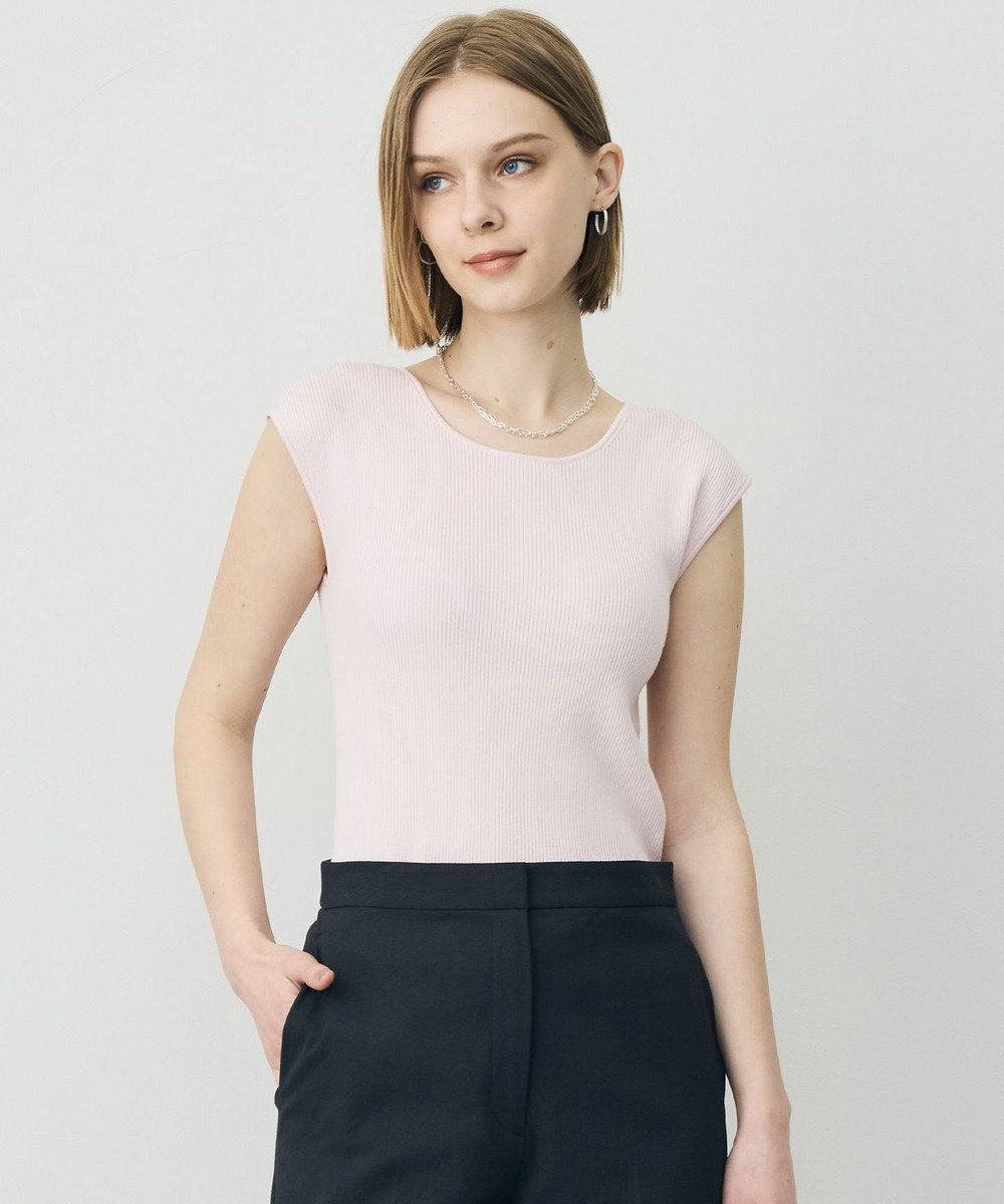 ICB L オーガニックコットン リブニット 