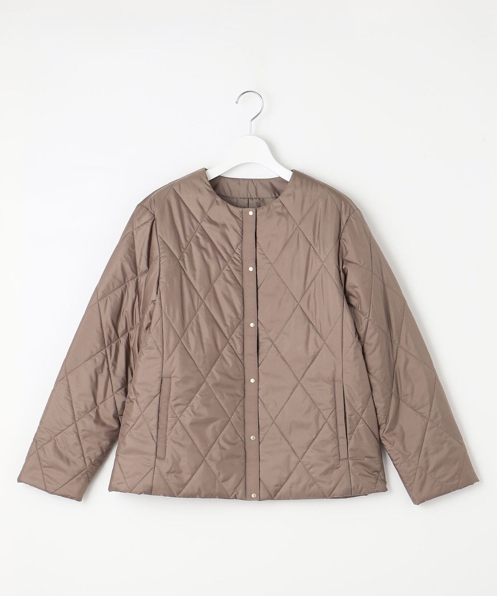 J.PRESS LADIES 【洗える】高密度タフタ キルティング ショート コート 