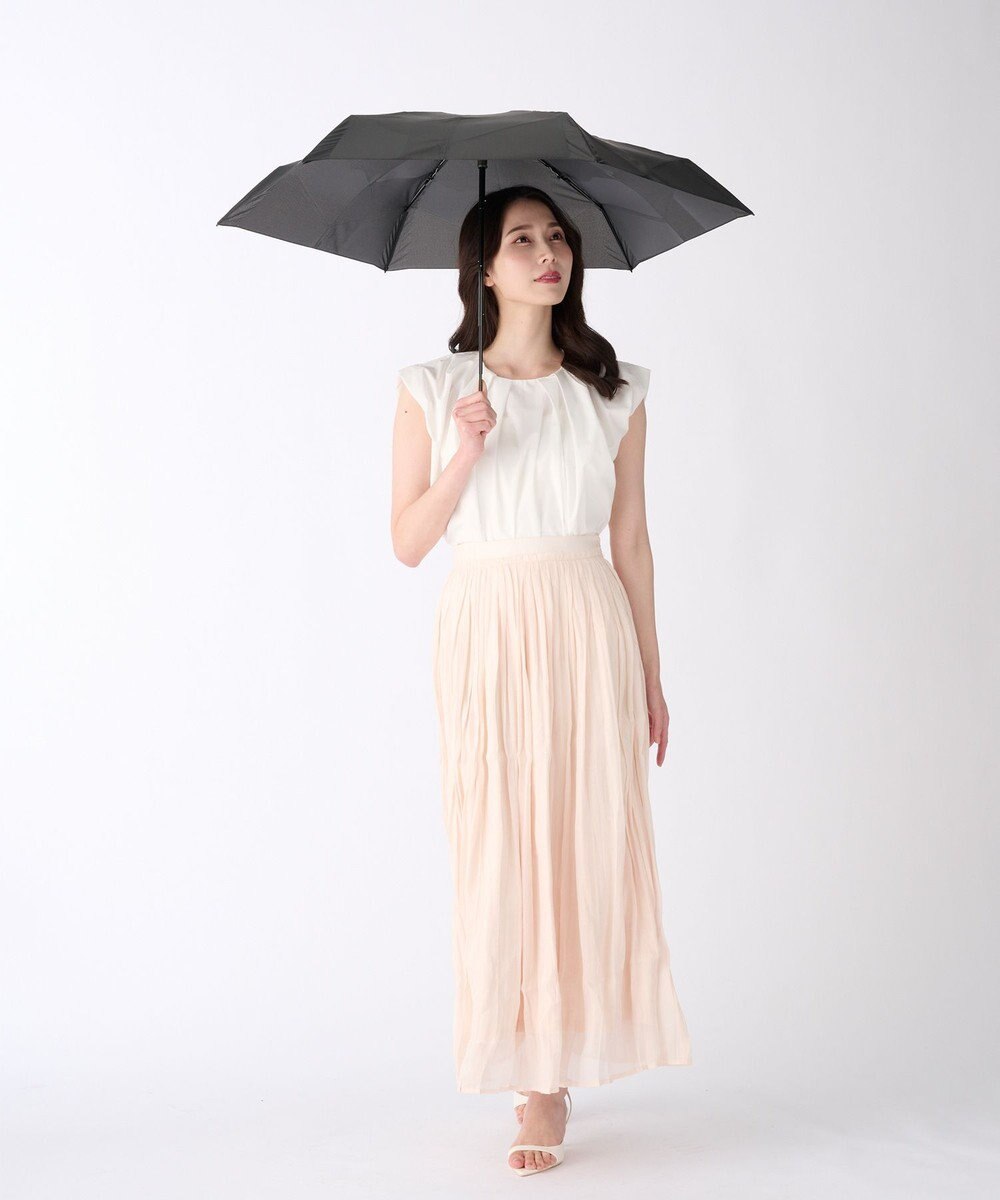 MOONBAT 【3秒でたためる傘/コンパクト】urawaza 小町(ウラワザ コマチ)  折りたたみ傘 無地 50cm 