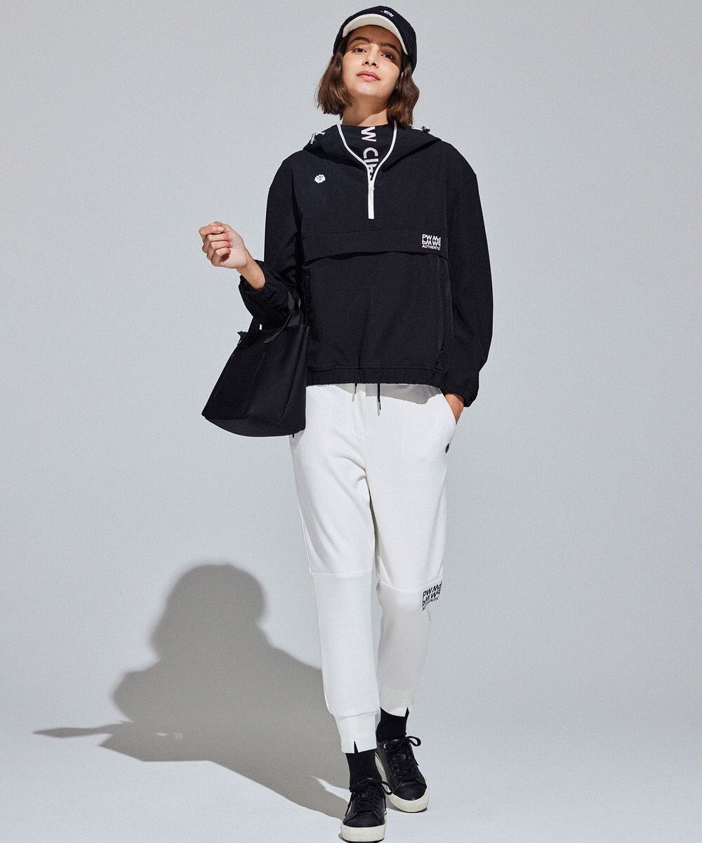PW CIRCULUS 【 伸縮性あり 】【WOMEN】シャーリングアノラック ブルゾン 