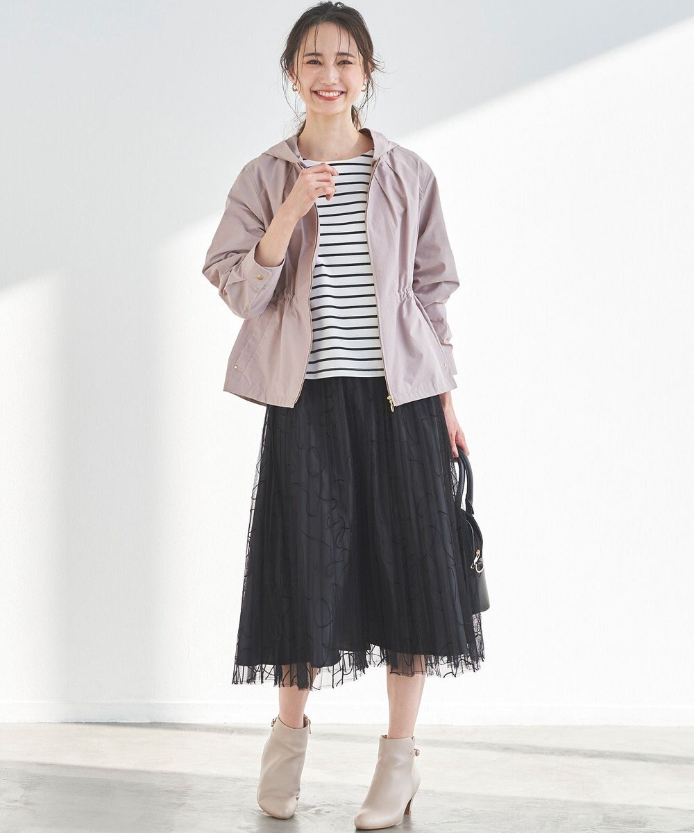 ANY SIS ラインアートプリーツ スカート 