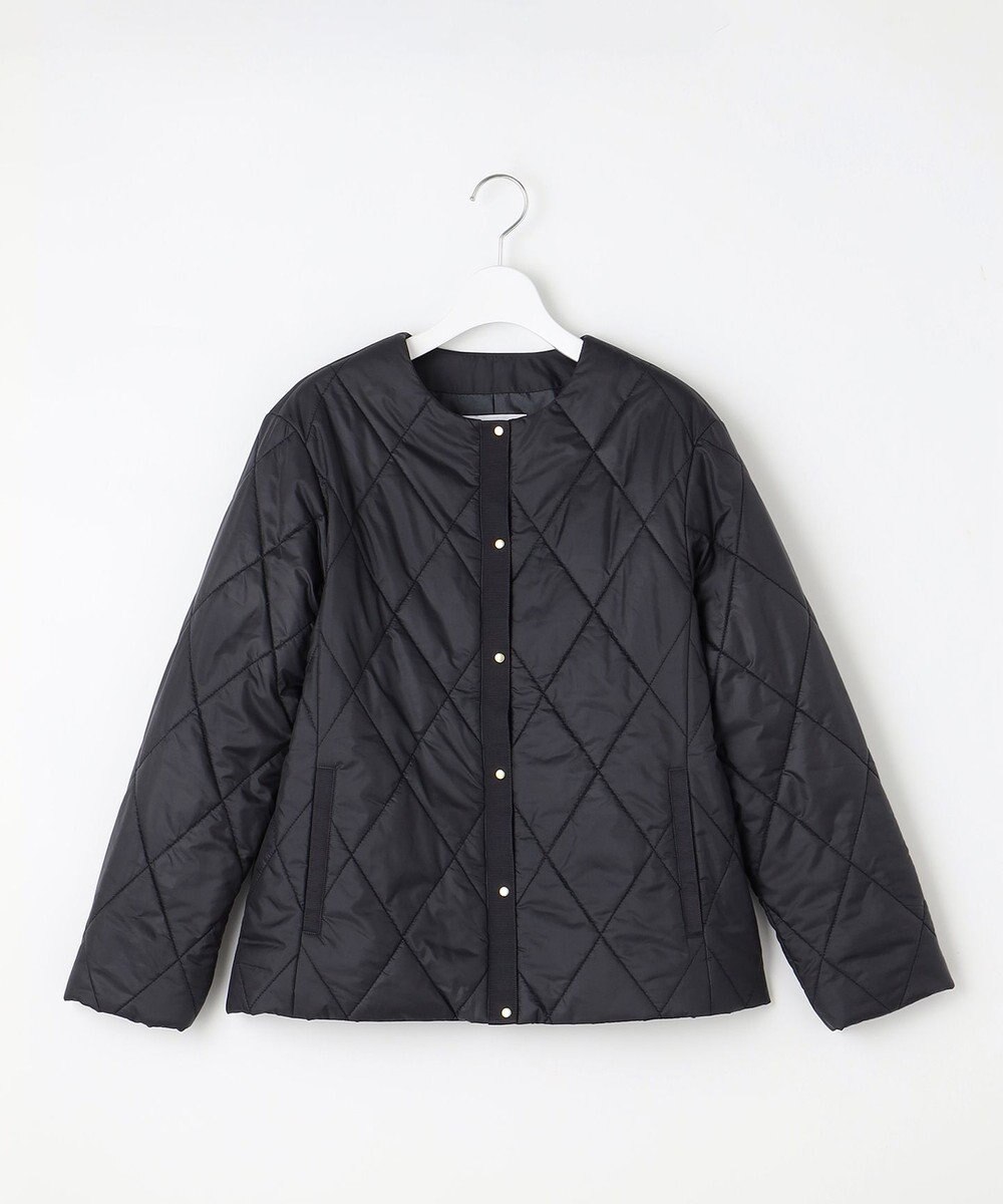 J.PRESS LADIES 【洗える】高密度タフタ キルティング ショート コート 