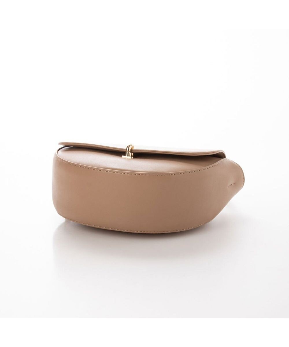 UNBILLION cachecache 財布ポーチ付きハーフムーンショルダーバッグ 