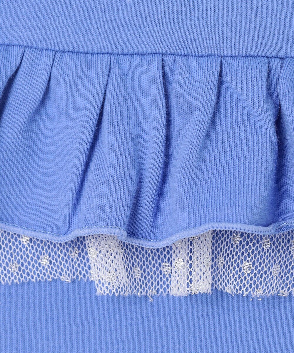 組曲 KIDS 【UVケア】【150-160㎝】フレアラッフル Tシャツ 