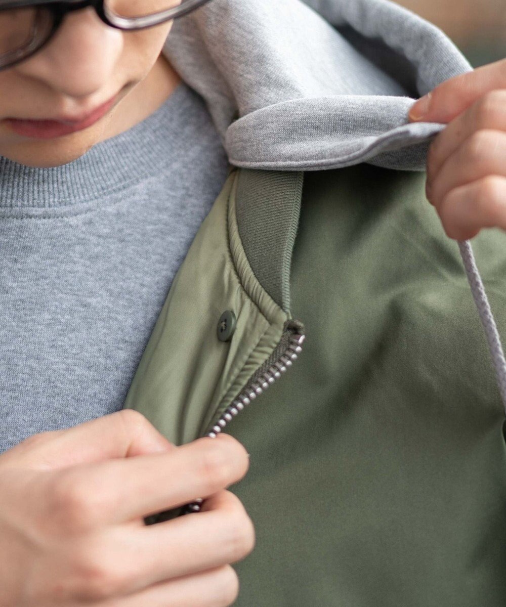 WEGO 【ユニセックス着用ITEM】パテッドフードMA－1 