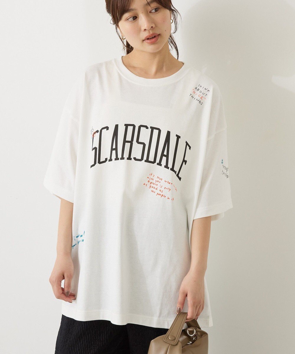 AMERICAN HOLIC 総柄ロゴTシャツ 