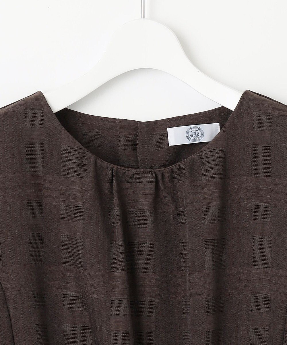 J.PRESS LADIES スラブカラミチェック カットソー 