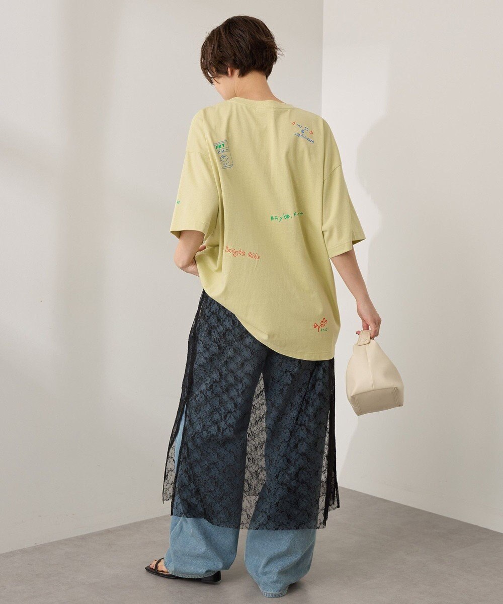 AMERICAN HOLIC 総柄ロゴTシャツ 