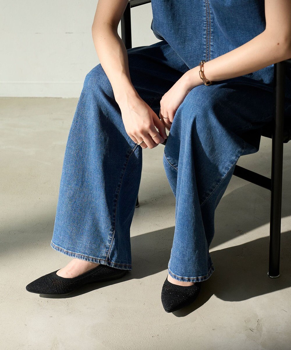 steppi 【洗える/撥水】パターンメッシュ パンプス 