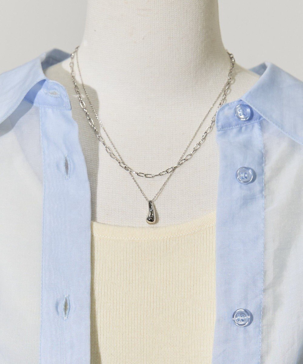AMERICAN HOLIC 2連ドロップトップネックレス 