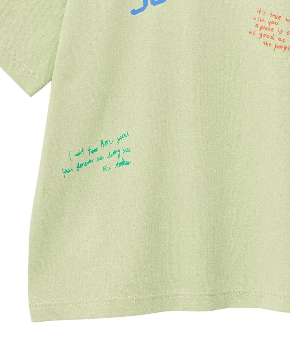 AMERICAN HOLIC 総柄ロゴTシャツ 