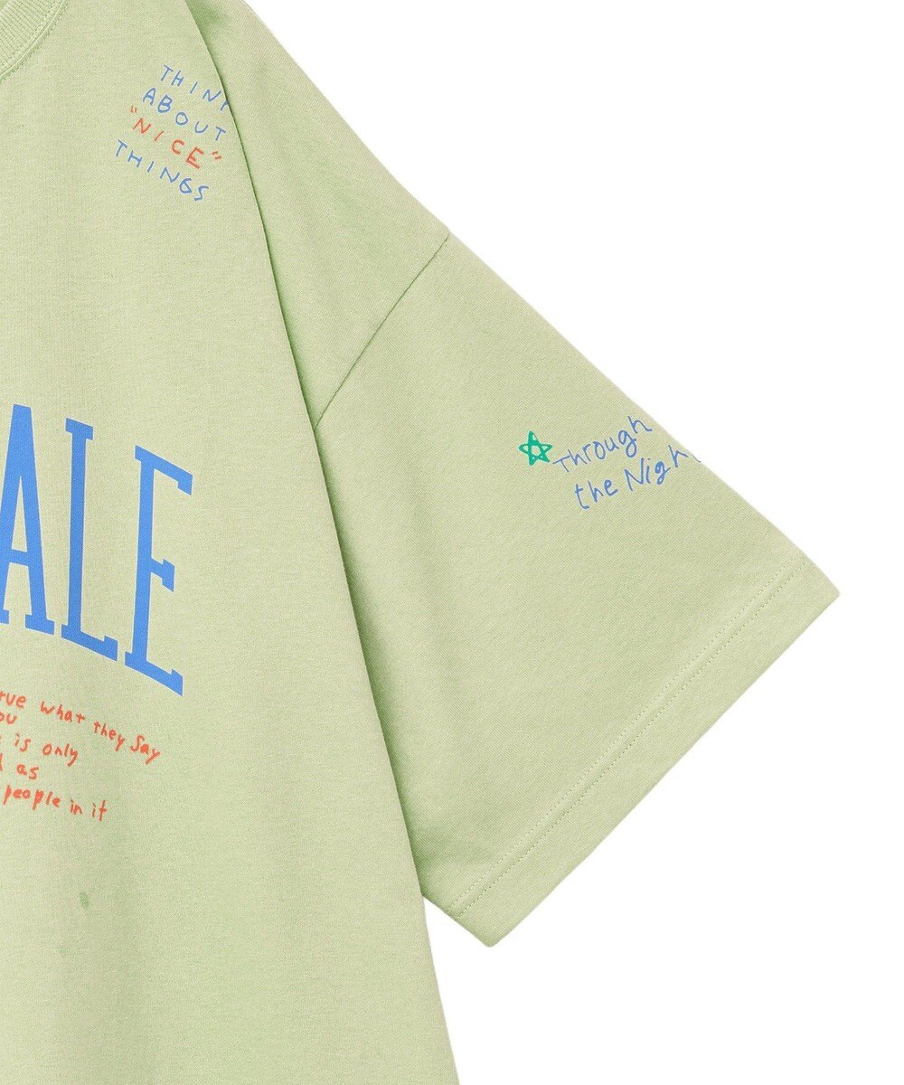 AMERICAN HOLIC 総柄ロゴTシャツ 