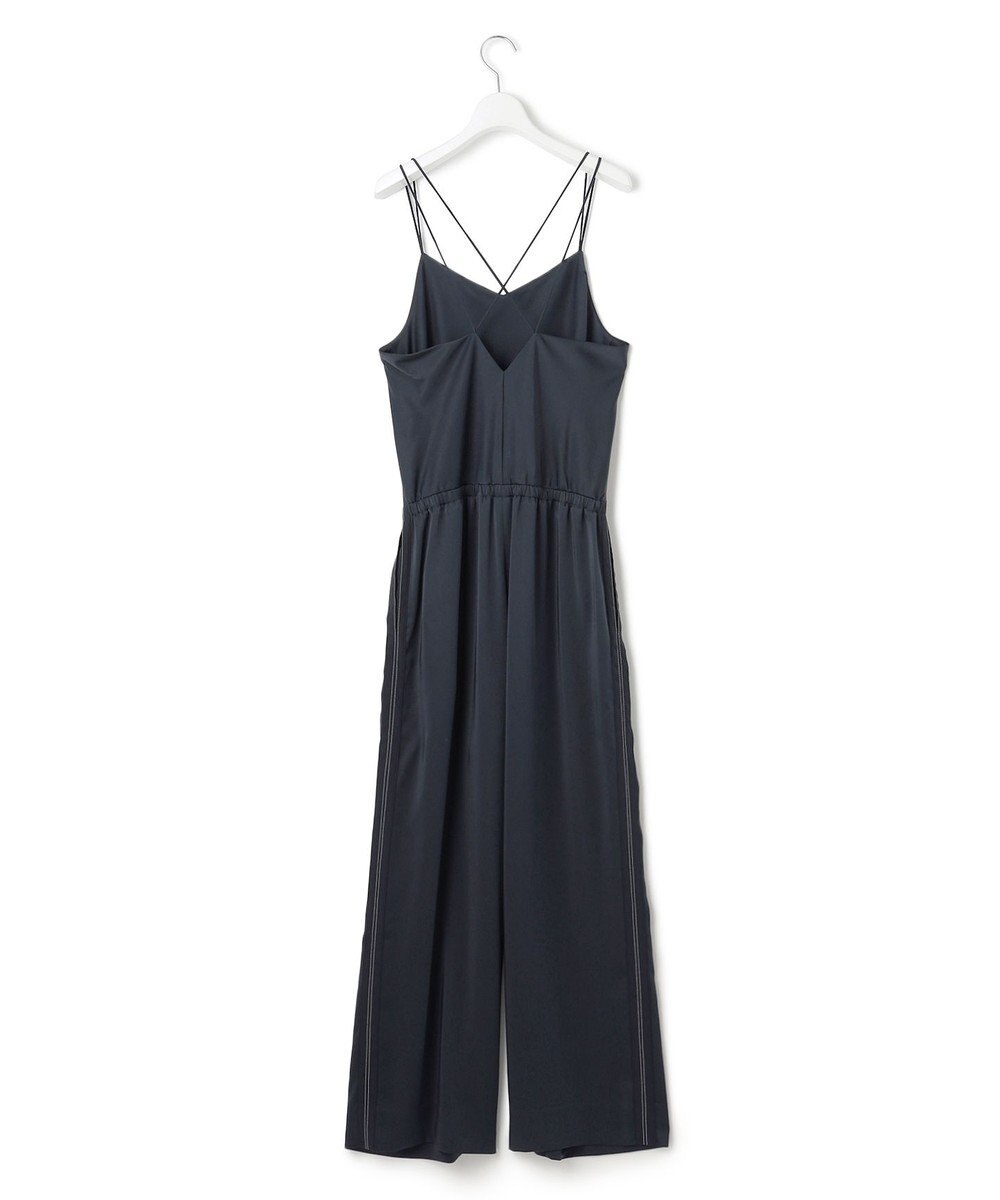 ICB L 【WEB＆一部店舗限定】 StretchVintageSatin オールインワン 